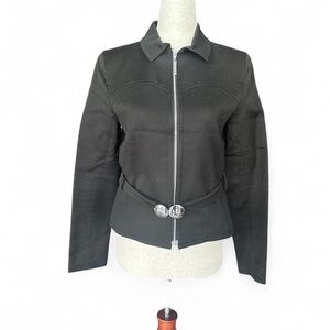 Vintage courreges moto jacket